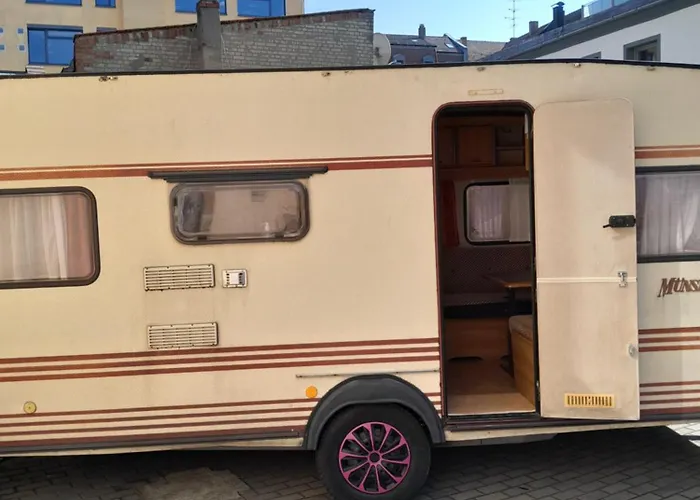 Kemping Moving - Retro Uebernachten Im Wohnwagen, Guenstig & Zentral Norymberga