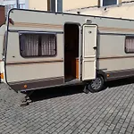 Moving - Retro Uebernachten Im Wohnwagen, Guenstig & Zentral 캠프장 뉘른베르크